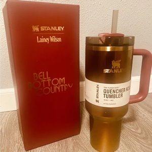 Limited edition Stanley x Lainey Wilson Country Gold Drenched Tumbler